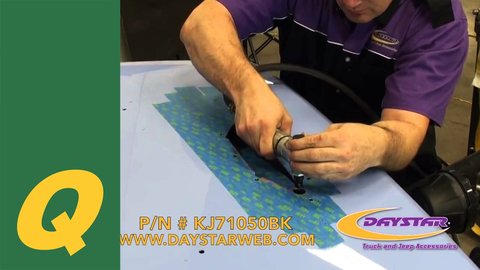 Embedded thumbnail for Daystar Products Jeep Wrangler JK Hood Cowl Install