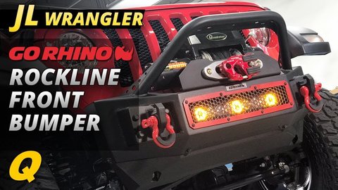 Embedded thumbnail for Go Rhino Rockline Stubby Front Bumper