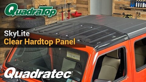 Embedded thumbnail for Enjoy the Open Sky in your Jeep with the QuadraTop SkyLite Clear Hardtop for Wrangler & Gladiator!