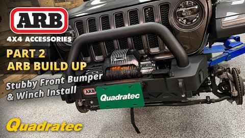 Embedded thumbnail for ARB Classic Stubby Front Bumper Install for Jeep Wrangler JL &amp;amp; Gladiator JT