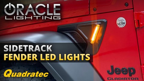 Embedded thumbnail for Oracle Lighting Sidetrack Fender LED Lighting System for Jeep Wrangler &amp;amp; Gladiator