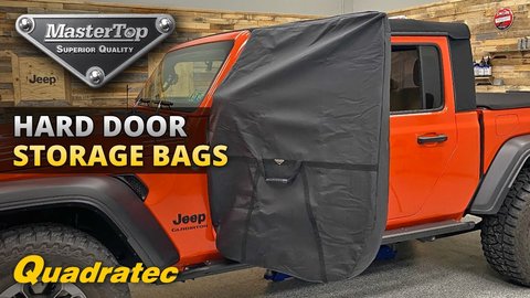 Embedded thumbnail for MasterTop Hard Door Storage Bags for Jeep Wrangler, Gladiator &amp;amp; CJ