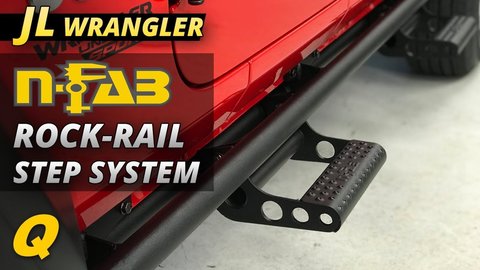 Embedded thumbnail for N-FAB Rock-Rail Step System for Jeep Wrangler JL
