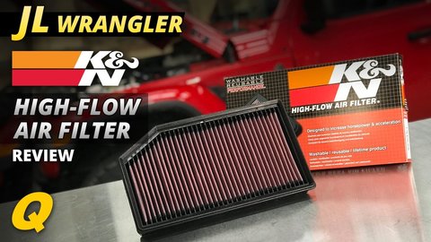 Embedded thumbnail for K&amp;amp;N Engine Air Filter for Jeep Wrangler JL and Jeep Gladiator