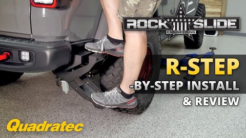 Embedded thumbnail for Rock Slide Engineering R-Step-by-Step Install &amp;amp; Review for Jeep Gladiator JT