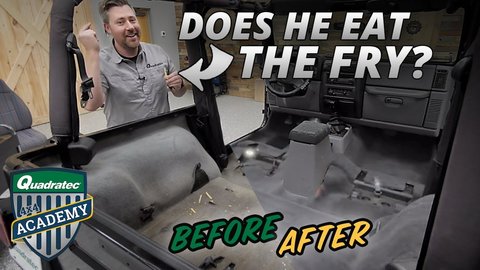 Embedded thumbnail for How to Replace Dirty Old Carpet in your 97-06 Jeep Wrangler TJ