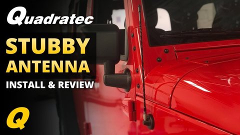 Embedded thumbnail for Quadratec Stubby Antenna Install and Review