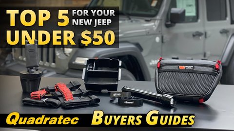 Embedded thumbnail for Top 5 Best Storage and Organization Products Under $50 for Jeep Wrangler JL &amp;amp; Gladiator JT