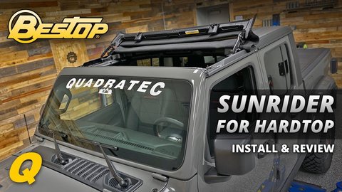 Embedded thumbnail for Bestop Sunrider for Hardtop Install for Jeep Wrangler JL and Jeep Gladiator JT