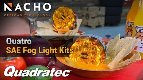 Embedded thumbnail for Nacho Quatro SAE Fog Light Kits for Jeep Wrangler JL &amp;amp; Gladiator JT