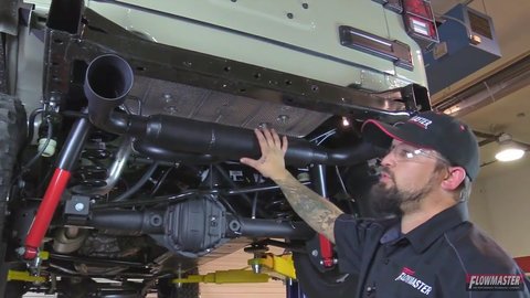 Embedded thumbnail for Install of a Flowmaster Outlaw Axle Back Exhaust for Jeep Wrangler JK
