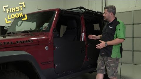 Embedded thumbnail for First Look: JCR Offroad Aluminum Half Doors for Jeep Wrangler JK