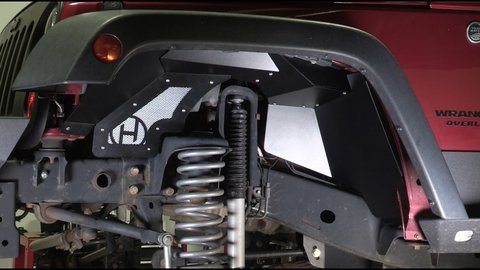 Embedded thumbnail for Hyline Offroad Aluminum Inner Fender liners for Jeep Wrangler JK 