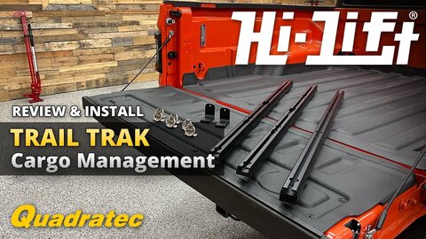 Embedded thumbnail for Hi-Lift Trail Trak Cargo Management System for Jeep Gladiator JT