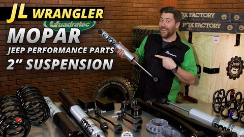 Embedded thumbnail for Mopar Jeep Performance Parts 2&amp;quot; Lift Kit for Jeep Wrangler JL