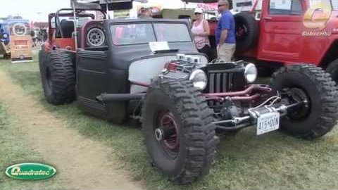 Embedded thumbnail for Rat Rod Jeep 2014 All Breeds Jeep Show, York PA