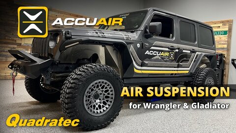 Embedded thumbnail for AccuAir Air Suspension System for Jeep Wrangler JL &amp;amp; Gladiator JT