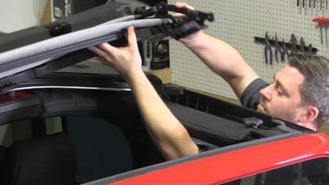Embedded thumbnail for Bestop Sunrider for Hardtop Jeep Wrangler JK & JKU Install