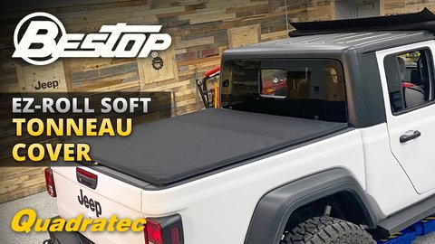 Embedded thumbnail for Bestop EZ-Roll Soft Tonneau Cover Install &amp;amp; Review for Jeep Gladiator