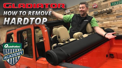 Embedded thumbnail for How To Remove Your Jeep Gladiator JT Hardtop