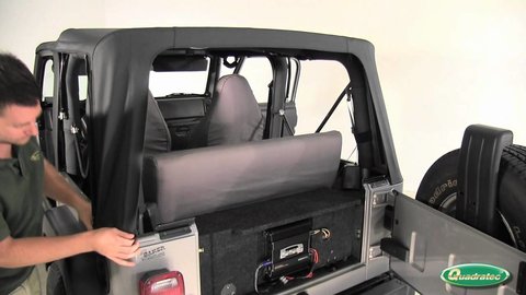 Embedded thumbnail for QuadraTop Soft Top Installation for 97-06 Jeep Wrangler