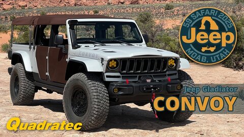 Embedded thumbnail for Is this the next generation Jeep Gladiator Grille? The Jeep Convoy Concept, 59th Easter Jeep Safari