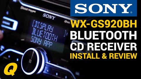 Embedded thumbnail for Sony WX-GS920BH CD Receiver with Bluetooth Install and Overview