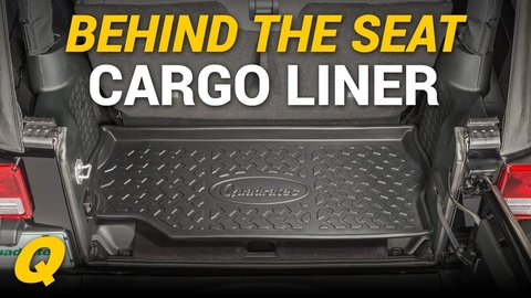 Embedded thumbnail for Quadratec Ultimate Behind the Seat Cargo Liner for 07-18 2 Door Jeep Wrangler