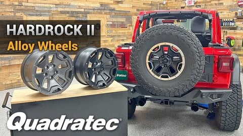 Embedded thumbnail for Re-Introducing the Quadratec Hardrock II Alloy Wheels for the Jeep Wrangler JK, JL & Gladiator JT