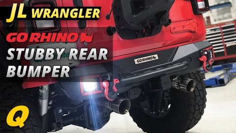 Embedded thumbnail for Go Rhino Rockline Rear Stubby Bumper
