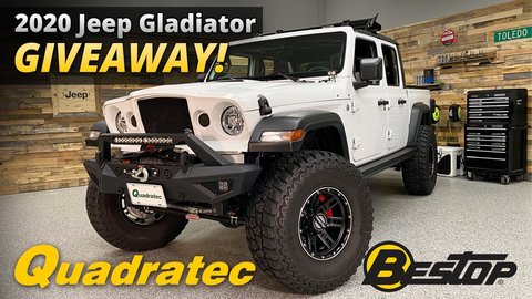Embedded thumbnail for Win this Custom Jeep Gladiator From Quadratec and Bestop