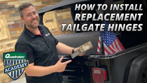 Embedded thumbnail for How to Remove and Replace the Tailgate Hinges on Your Jeep Wrangler