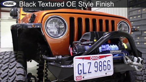 Embedded thumbnail for Kentrol D Ring Shackle Mounted License Plate Bracket for Jeeps