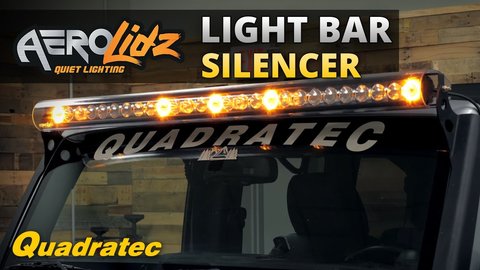 Embedded thumbnail for Aerolidz Light Bar Silencers and Inserts Review &amp;amp; Install for Jeep Wrangler &amp;amp; Jeep Gladiator