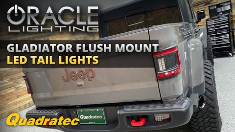 Embedded thumbnail for ORACLE Lighting Flush Mount LED Taillights for Jeep Gladiator JT