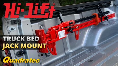 Embedded thumbnail for Hi-Lift Truck Bed Jack Mount Install &amp;amp; Review for Jeep Gladiator JT