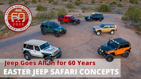Embedded thumbnail for First Look at the 2026 Easter Jeep Safari Concepts | Jeep Goes All-In for 60 Years