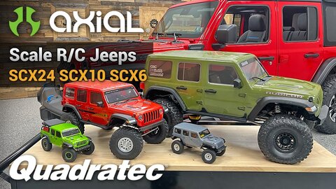 Embedded thumbnail for Which Axial R/C Rock Crawler is Right For You? Check Out the SCX24, SCX10 &amp;amp; SCX6