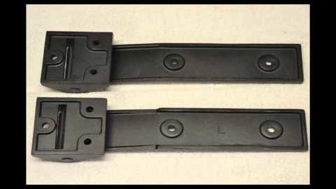 Embedded thumbnail for Kentrol Stainless Steel Tailgate Hinges for Jeep Wrangler JK