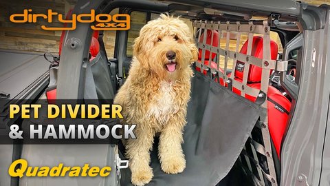 Embedded thumbnail for Dirtydog 4x4 Pet Divider with Hammock for Jeep Wrangler &amp;amp; Jeep Gladiator