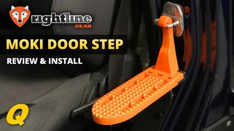 Embedded thumbnail for Rightline Gear Moki Door Step Review &amp;amp; Install for Jeep Wrangler &amp;amp; Jeep Gladiator