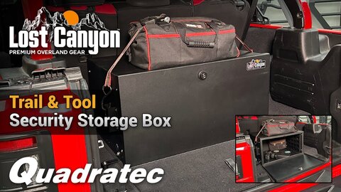 Embedded thumbnail for Lost Canyon Trail and Tool Security Storage Box for Jeep Wrangler JK &amp;amp; JL