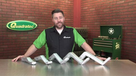 Embedded thumbnail for Quadratec Forged Aluminum Drop Hitch Ball Mount