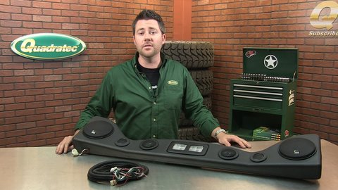 Embedded thumbnail for Vertically Driven Overhead Soundbar for Jeep Wrangler YJ and TJ Review