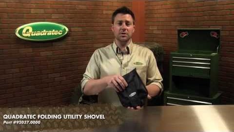 Embedded thumbnail for Quadratec Folding Utility Shovel Review