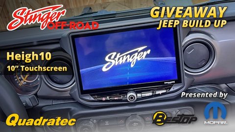 Embedded thumbnail for Stinger Off-Road Heigh10 with Blind Spot &amp;amp; Front View Cameras - Win This Jeep!
