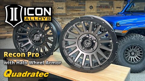 Embedded thumbnail for Icon Alloys Recon Pro Wheel with Innerlock Technology &amp;amp; Halo Wheel Armor
