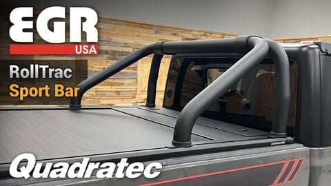 Embedded thumbnail for EGR S-Series Sport Bar for Jeep Gladiator JT Equipped with the EGR RollTrac Bed Cover