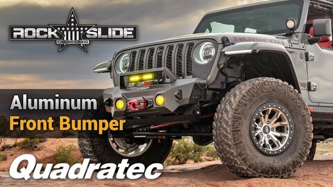 Embedded thumbnail for Is This the Best U.S. made Bumper for Your Jeep? Rock Slide Engineering Aluminum Front Bumper