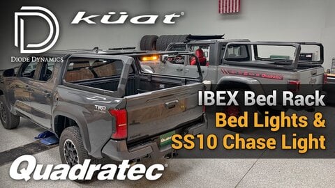 Embedded thumbnail for The Ultimate Küat IBEX Upgrade? Full Diode Dynamics Lighting Install for Jeep Gladiator &amp;amp; Tacoma